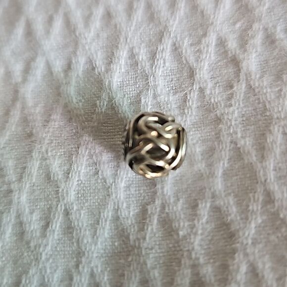Pandora Authentic Entwined Friendship Charm Silver S925 ALE Stamped - Picture 8 of 16